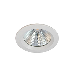 Plafonnier encastr� �14,5 rond IP44, blanche gradable