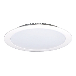 Downlight EDL2260A.4083 plat, commutable IP44, blanche 