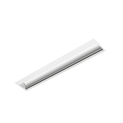 Luminaire � grille ERL111151T.2584DA contr�lable par DALI, rayonnement asym�trique IP20, blanche gradable