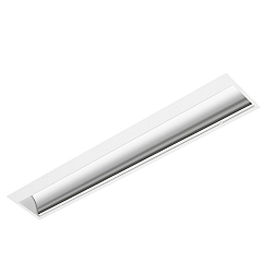 Luminaire � grille ERL131151T.3884DA contr�lable par DALI, rayonnement asym�trique IP20, blanche gradable