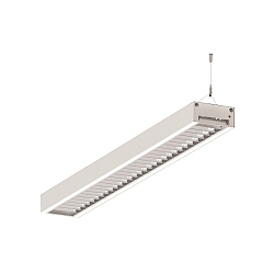 Bande �l�ment central LBN144500H.11083M direct / indirect, UGR < 19, commutable IP20, blanche 