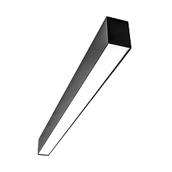 light bar MICROPAL�, UGR<19 / 1407MM / 840 surface-mounted version, DALI controllable, direct IP40, black dimmable