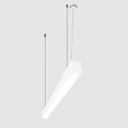 light bar MICROPAL�, UGR<19 / 1407MM / 830 DALI controllable, direct, with suspension kit IP40, white dimmable