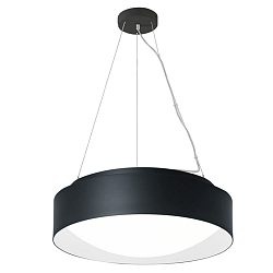 Luminaire � suspension PREMIUM ARCHITEKTUR � 30,8cm IP20, noir, blanc neige gradable