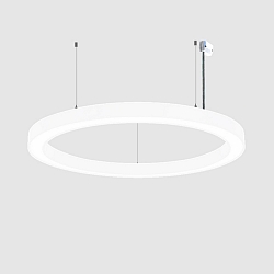 Luminaire � suspension � 98CM contr�lable par DALI, CCT Switch, direct, UGR < 19, forme de l'anneau IP40, noir gradable