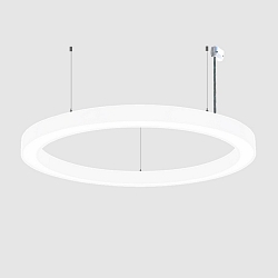 Luminaire � suspension � 133.5CM contr�lable par DALI, CCT Switch, direct, UGR < 19, forme de l'anneau IP40, blanche gradable