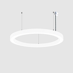 Luminaire � suspension � 62CM CCT Switch, direct / indirect, UGR < 19, multipower, forme de l'anneau IP40, blanche 