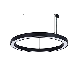 Luminaire � suspension � 80CM CCT Switch, direct / indirect, UGR < 19, multipower, forme de l'anneau IP40, blanche 