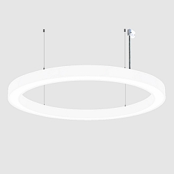 Luminaire � suspension � 189CM CCT Switch, direct / indirect, UGR < 19, multipower, forme de l'anneau IP40, noir gradable