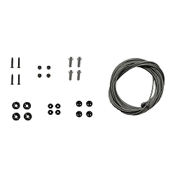 Accessoire Suspension c�ble SA ABR 4 fois, m�canique, gris argent