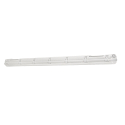 Luminaire pour locaux humides ECO 145 résistant aux chocs, multipower IP66, gris gradable