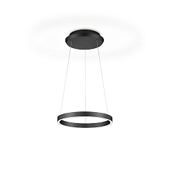 Luminaire à suspension SVEA-L40 haut bas, réglable, contrôlable avec des gestes IP20, noir