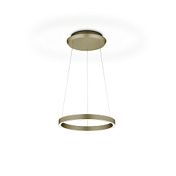 Luminaire à suspension SVEA-L40 haut bas, réglable, contrôlable avec des gestes IP20, bronze