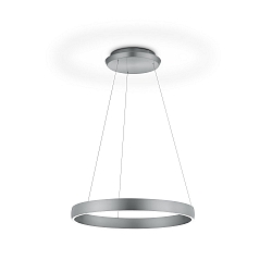 Luminaire � suspension SARA-60 haut bas, Tunable White, r�glable IP20, nickel mat gradable