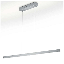 Luminaire � suspension LINDA-132 haut bas, Tunable White, r�glable, m�dium IP20, nickel mat gradable