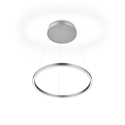 Luminaire � suspension LISA-60 haut bas, Tunable White, contr�lable avec des gestes IP20, nickel mat gradable