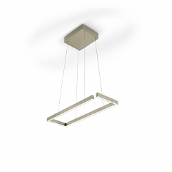 Luminaire à suspension MARISA-60 haut bas, Tunable White, contrôlable avec des gestes IP20, bronze