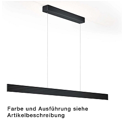 Luminaire à suspension FARA-152 haut bas, Tunable White, contrôlable avec des gestes IP20, bronze