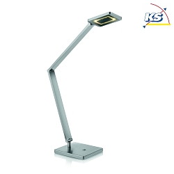 Knapstein LED Table lamp 620, nickel matt