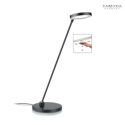 Lampe de table THEA-T dimmable, rglable, contrlable avec des gestes IP20, noir  gradable