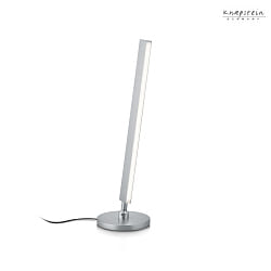 table lamp KOSMA tiltable IP20, nickel matt dimmable