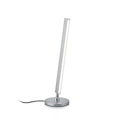 Lampe de table KOSMA inclinable IP20, nickel mat gradable