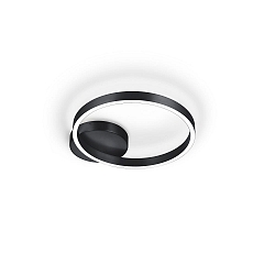 Luminaire de plafond ANEL-40 direct / indirect IP20, noir gradable