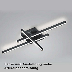 Luminaire de plafond FELI, nickel mat