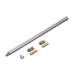 Planchette lumineuse LED STICK 2 IP20, aluminium, transparent gradable 0,8W 45lm 3000K CRI 90-100 7cm