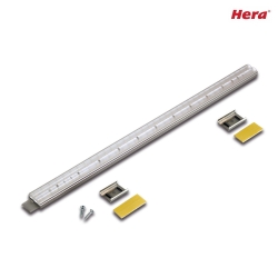 Lumire linaire LED TWIN-STICK 2 IP20 aluminium, transparent gradable 4,4W 342lm 5000K CRI 80-89 30cm