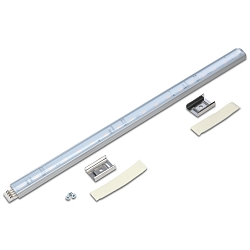 Planchette lumineuse LED POWER-STICK T S IP20, aluminium, transparent gradable 6W 455lm 4000K CRI 90-100 30cm