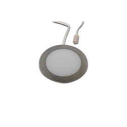 Lumi�re encastr�e FAR 58 - LED-24 rond IP44/IP20, acier inoxydable bross� gradable 3W 225lm 4000K 115� 115� CRI > 93