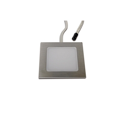 Lumière encastrée DYNAMIC FAR-58 Tunable White IP20, acier inoxydable, opale  3W 225lm 2700|5000K >80° >80° CRI 90-100