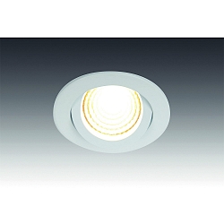 Lumi�re encastr�e ECO SR 68 pivotant, lot de 1 IP20, blanche gradable 6,5W 750lm 2700K 24� 24� CRI 80