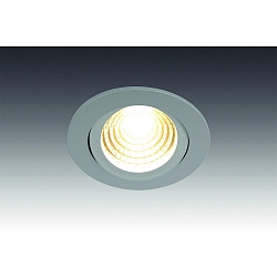 Lumi�re encastr�e ECO SR 68 pivotant, lot de 1 IP20, chrom� mat gradable 6,5W 750lm 2700K 24� 24� CRI 80