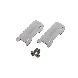 Clip de fixation lot de 2, transparent