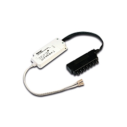 Contr�leur 24V RGBW RGBW, contr�lable par radio, 7 fois, blanc mat