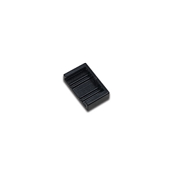 Embout 24V FLAT TRACK, noir 