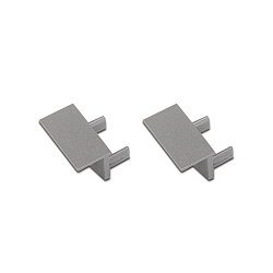 Capot lot de 2, aluminium