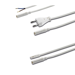 230V HVLCS 42/2000 AE Mains connection cable with wire end ferrules 200cm