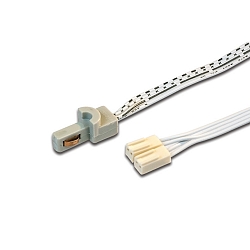 Câble d'alimentation PS MINI TRACK 24V avec prise de courant, aluminium