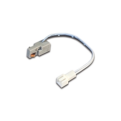 Adaptateur PS MINI TRACK 24V avec prise de courant, aluminium