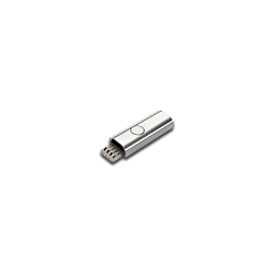 Interrupteur LED TWIN-STICK 2, argent