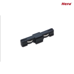 Accessory for LED Track 24V tracks - straight connector, black