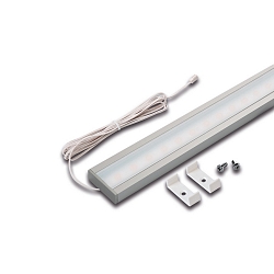 Flat surface mount LED luminaire LED Top-Stick H, IP20, with LED 24 connecting cable, CRi> 95, 61cm, 15W 4000K