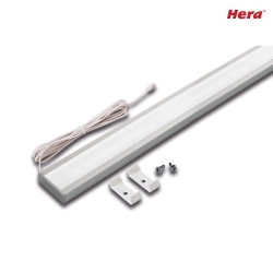 Flat LED under-cabinet luminaire LED Top-Stick FK, homogeneous area light, IP20, CRi> 95, LED24 connection, 45cm, 8W 3000K