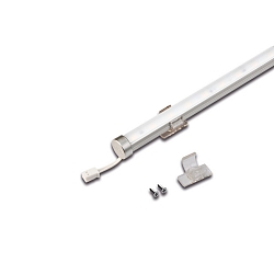 Rotatable, round LED surface moount luminaire LED PIPE F, homogeneous area light, 121cm, 22.3W 3000K
