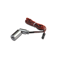 LED Spot LED Point S, with M8x1 thread, 2 lenses, 350mA connection, anodised alu, 1W 3000K 115lm 20°/30°