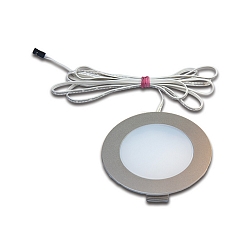 Lumière de surface DYNAMIC FR 78-LED rond, Tunable White IP20, chrome, opale gradable