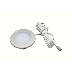 Recessed LED floodlight FR 55-LED, 3W 3000K, inox look